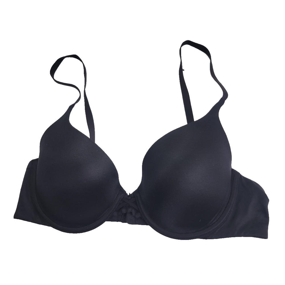 Maidenform Dreamwire Black Convertible Adjustable Underwire Push-Up Bra Size 34B